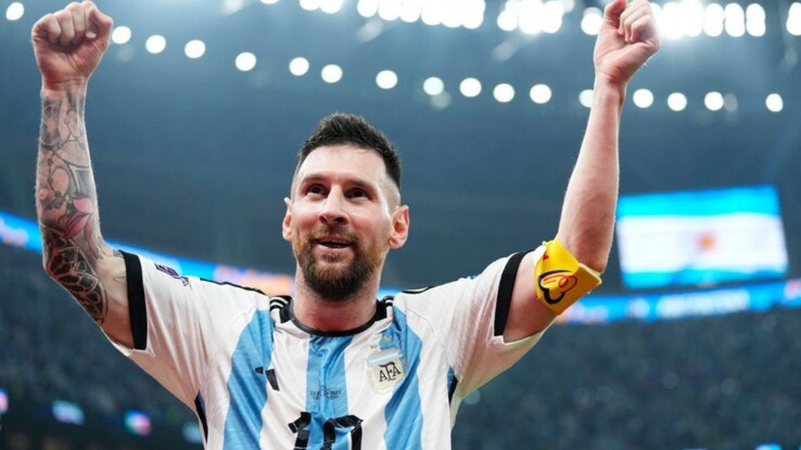GOAT ads featuring football legend Lionel Messi