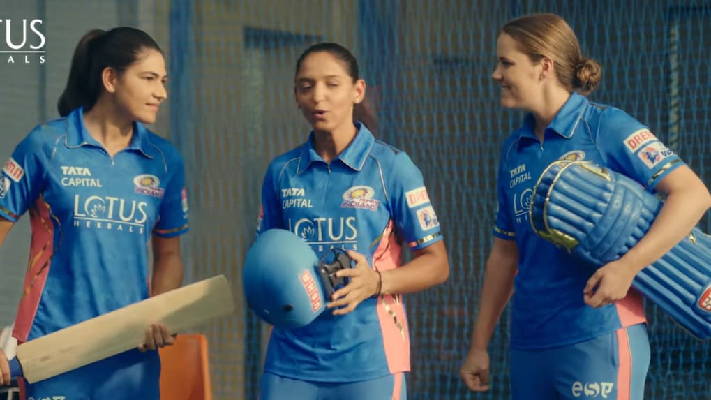 WPL's Mumbai Indians principal sponsor Lotus Herbals launches new DVC campaign