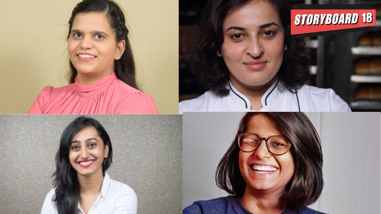 Disha Singh (top left) shares the spotlight with Aakansha Gupta, (bottom left) Aditi Handa,(top right) and Akriti Gupta (bottom right).