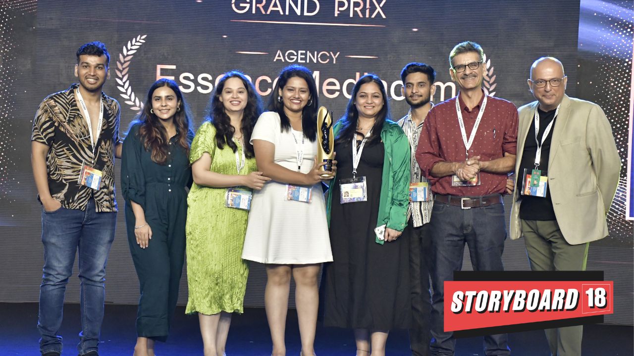 EssenceMediacom receiving Grand Prix.