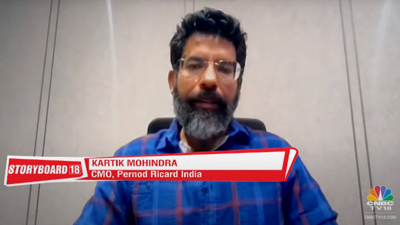 Kartik Mohindra, CMO, Pernod Ricard India