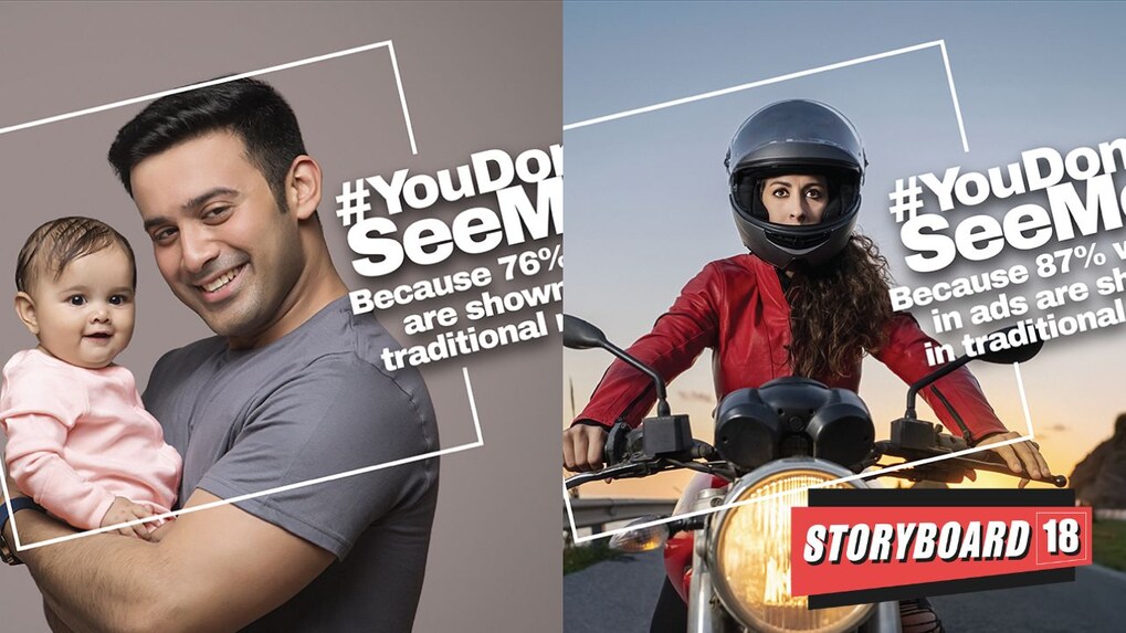 Unstereotype Alliance's #YouDontSeeMe campaign to address gender stereotypes in Indian advertising