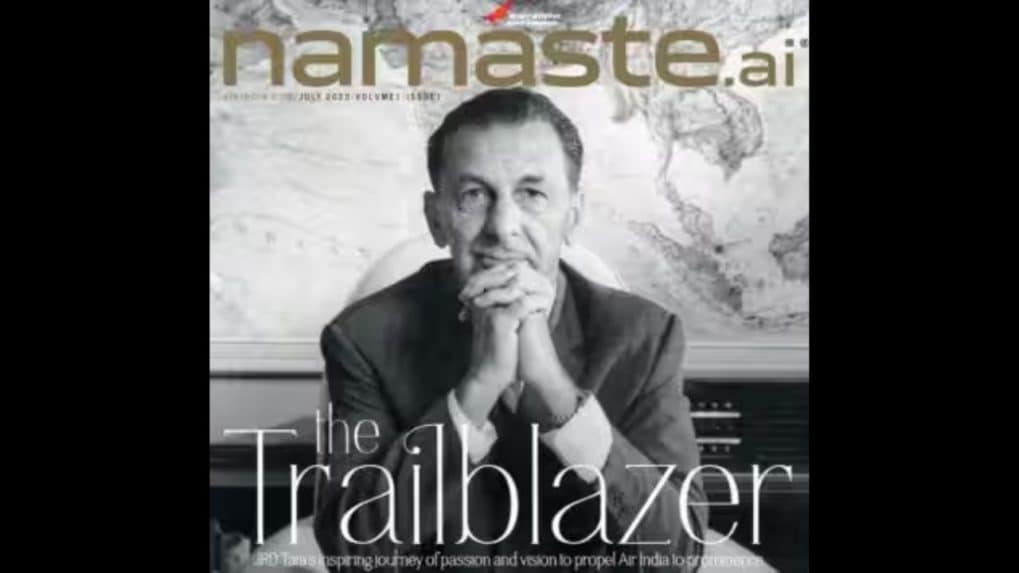 Air India introduces in-flight magazine namaste.ai
