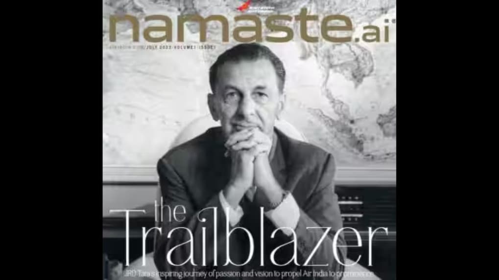 Air India introduces in-flight magazine namaste.ai