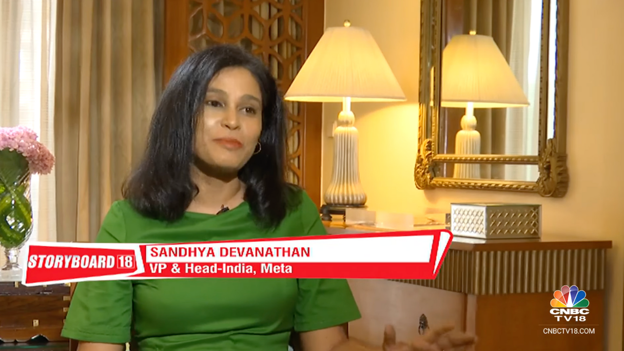 Meta India's Sandhya Devanathan on AI, metaverse and opportunities that India provides