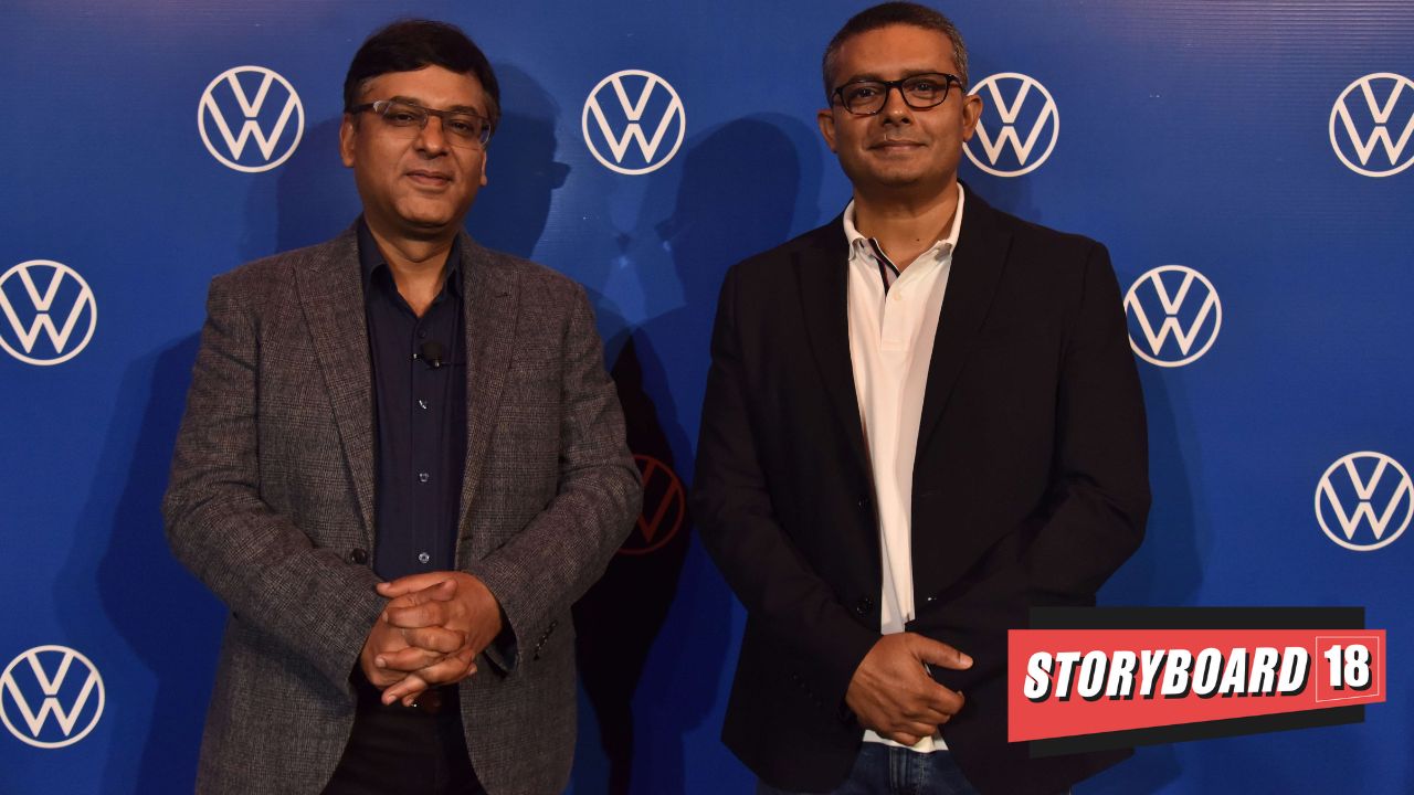 From left to right: Ashish Gupta, brand director, and Abbey Thomas, head of marketing and public relations, Volkswagen India