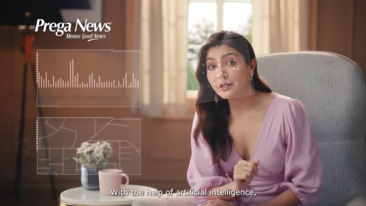 With the help of artificial intelligence, Prega News created the face and voice of Anushka Sharma and made multiple versions of the video and sent it to lakhs of chemists through WhatsApp.