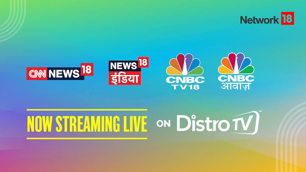 Network18 and DistroTV announce partnership to stream channels live and free in India