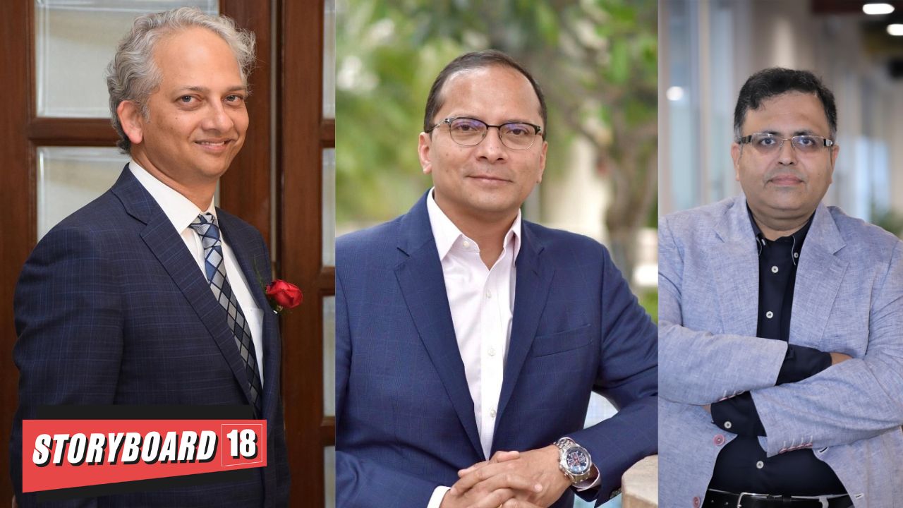 The partnership will entail managing athletes, major sports league in cricket, football, badminton, kabaddi, tennis, table tennis, golf, marathons, chess, and others. Pictured: (L to R) Jeet Banerjee, Rana Barua, and Mohit Joshi.