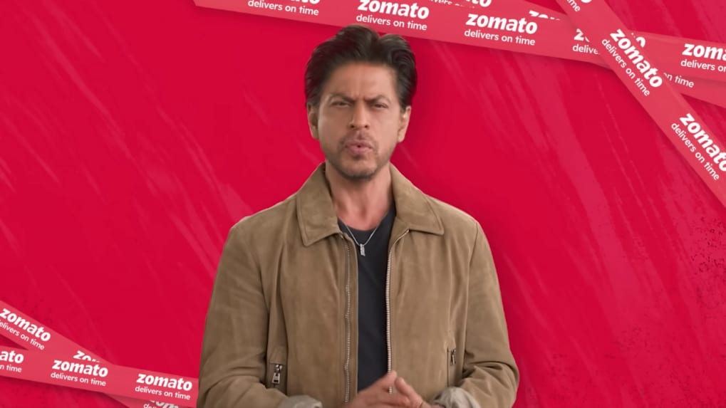 Zomato announces integration in Bollywood film Jawan