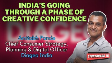 India is going through a phase of creative confidence: Diageo's Amitabh Pande