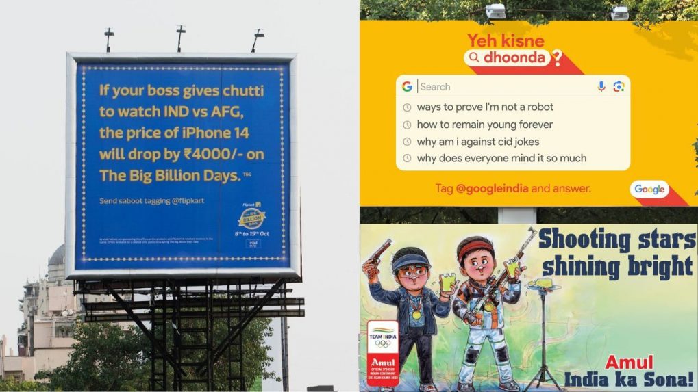 From Flipkart to Google, brands are making billboards great again