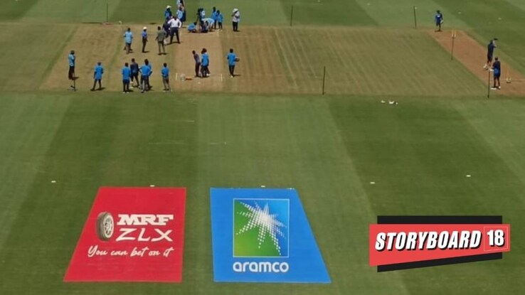 2View camera carpets used for branding for the first time in India during World Cup