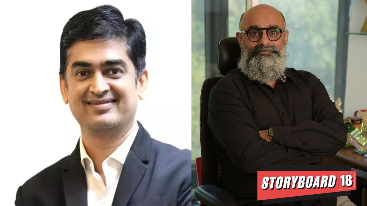 Nilesh Malani, Executive President and Chief Marketing Officer, Polycab India (left) and Imtiyaz Vilatra, MD, Posterscope India (right)