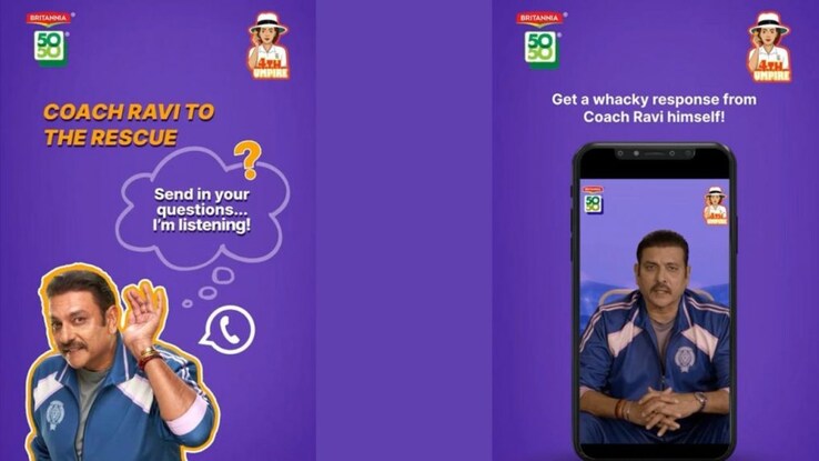 Britannia rolls out a new campaign featuring Ravi Shastri
