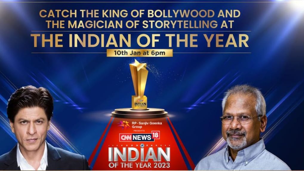 SRK, Mani Ratnam among prominent names to be at ‘CNN-News18 Indian of the Year’ awards