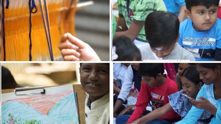 Suta's Bachpan campaign: Rural young artists inspire fabric creation for brand