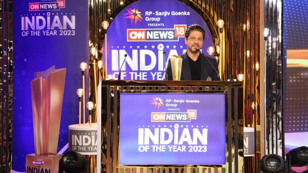 Shah Rukh Khan is CNN-News18 Indian of the Year 2023