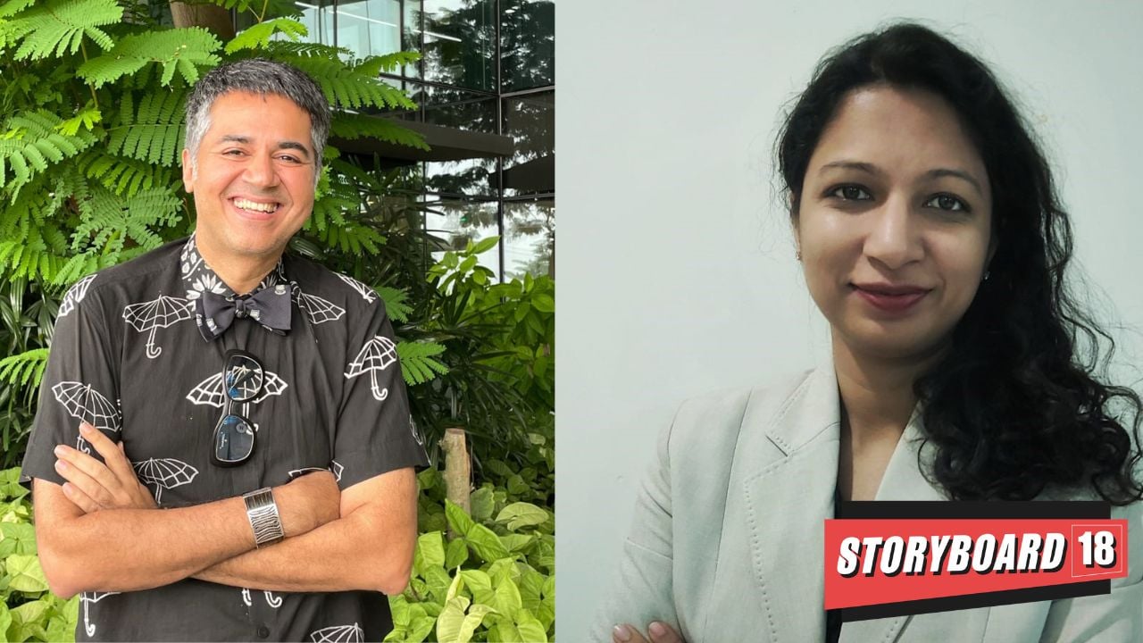 Parmesh Shahani (left) and Megha Goel (right) discuss what Godrej Group has been doing to create a safe and inclusive workplace.