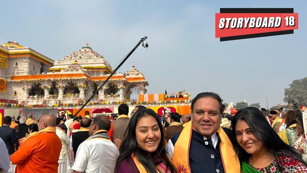 Sign from the Lord: Zee's Punit Goenka tweets about Zee-Sony merger end from Ayodhya Ram Mandir celebrations
