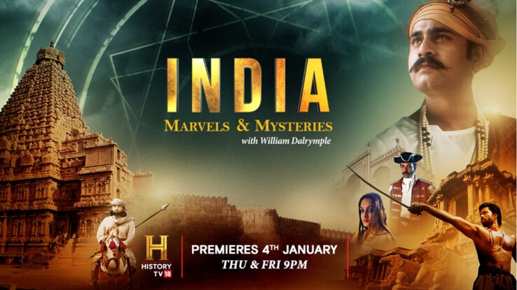 Ancient wonders, forgotten stories and enduring questions explored In HistoryTV18’s original docuseries India: Marvels & Mysteries with William Dalrymple