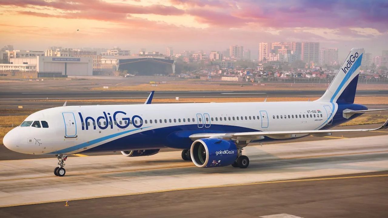 IndiGo reported a total income of INR 177.6 billion, a net increase of 14.6% as compared to the same period last year. (Image source: CNBC-TV18)