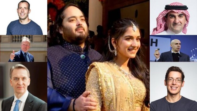 Anant Ambani-Radhika Merchant wedding: List of global guests from business, tech, government, royalty, entertainment