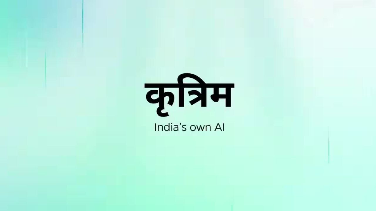 Krutrim means 'artificial' in Sanskrit. According to the company, Krutrim is “an AI model of our own, built on local Indian knowledge, languages, and data.” (Image source: Moneycontrol)