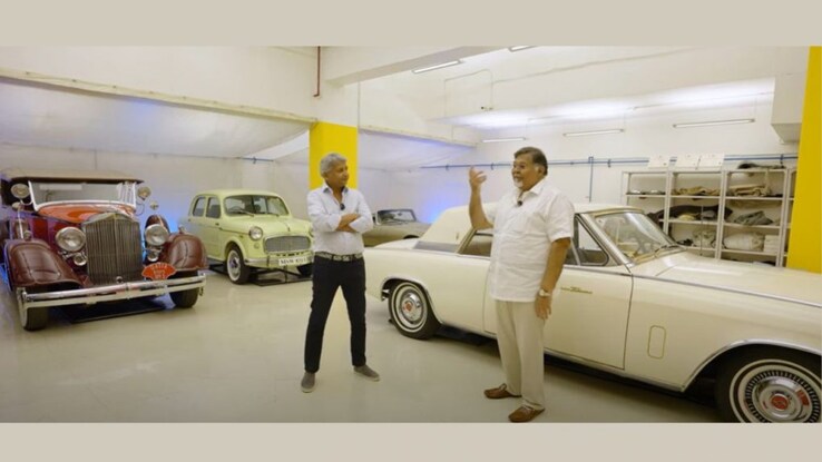 How did Indian Express Group's Viveck Goenka come to own Saddam Hussein's car?