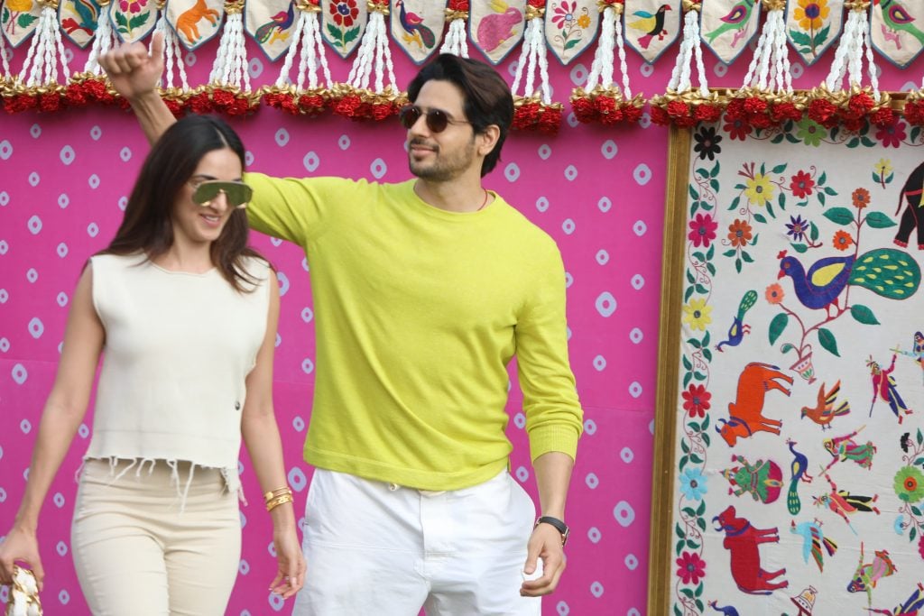 Kiara Advani and Siddharth Malhotra arrive in Jamnagar