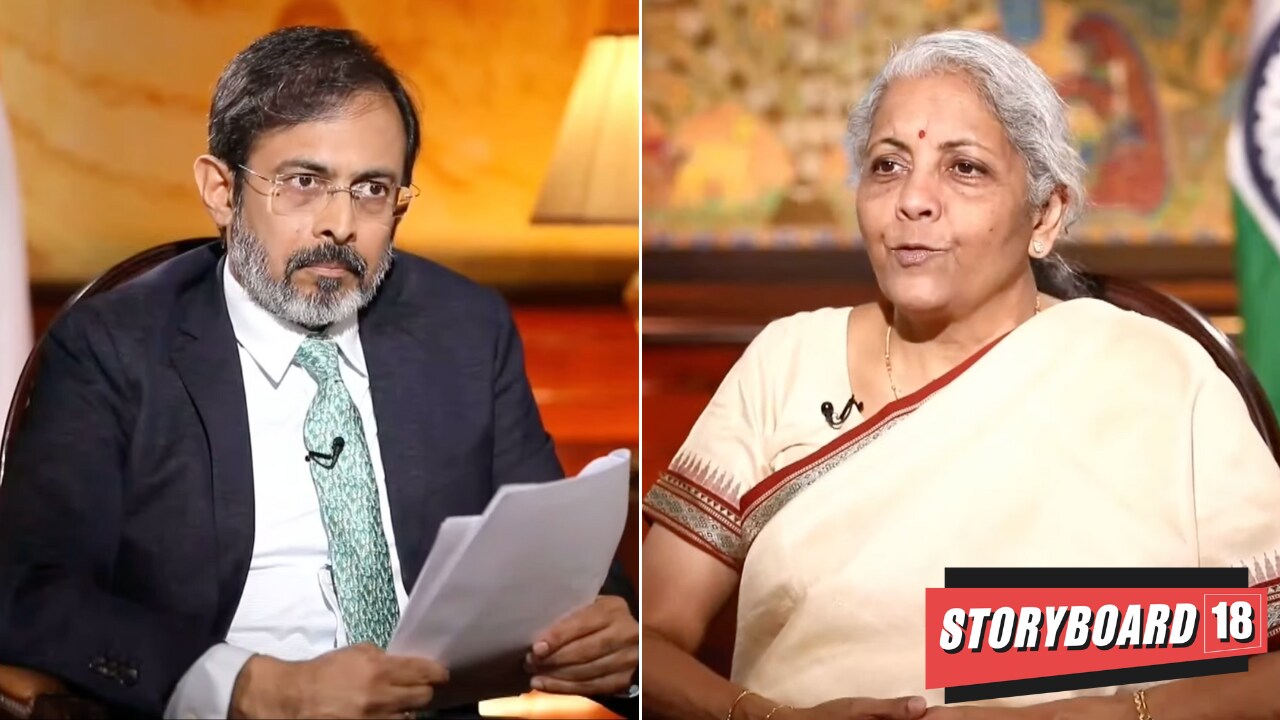 Network18's managing director and editor in chief Rahul Joshi in conversation with FM Nirmala Sitharaman.