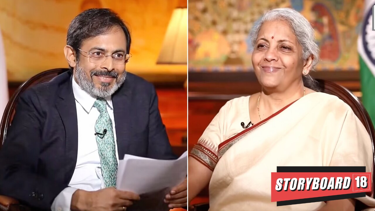 Network18's managing director and editor in chief Rahul Joshi in conversation with FM Nirmala Sitharaman.