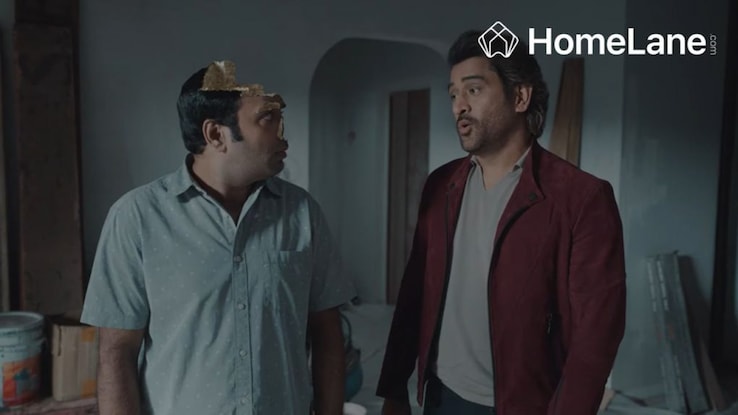 HomeLane and Talented unveil ad series featuring MS Dhoni