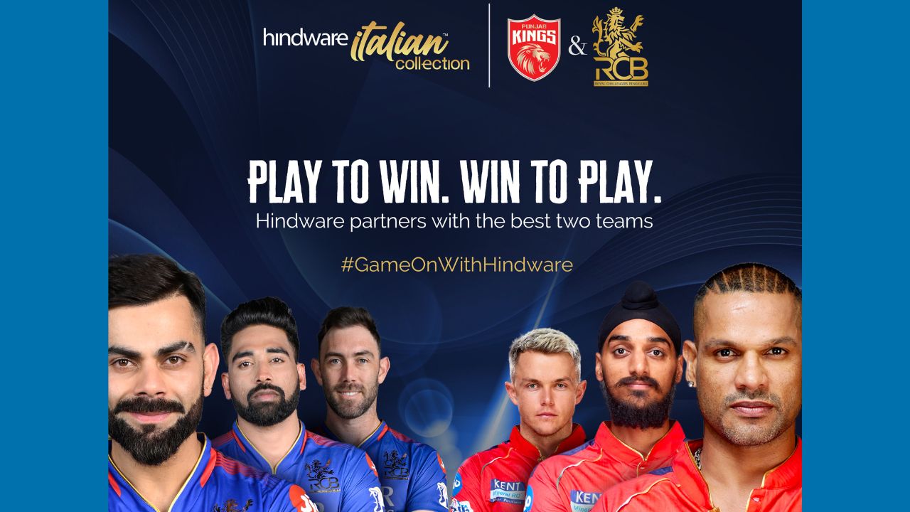 Hindware extends its association as the associate sponsor for Royal Challengers Bengaluru (RCB) for the second consecutive year. In addition, Hindware solidifies its longstanding partnership with Punjab Kings for the third consecutive year as a sponsor.