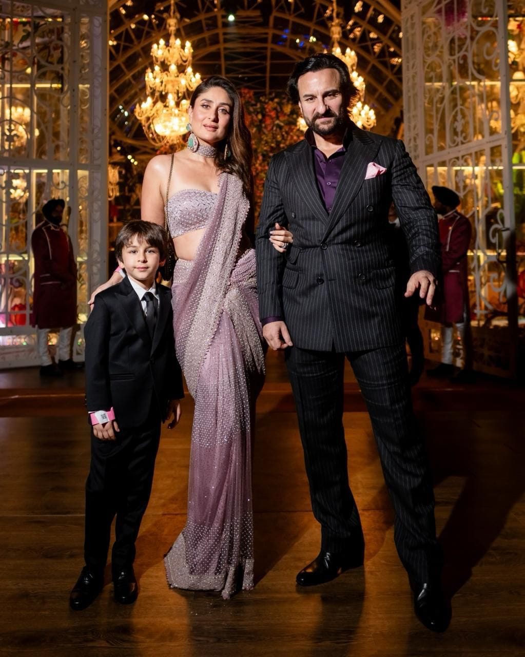 Kareena Kapoor Khan and Saif Ali Khan with son Taimur.