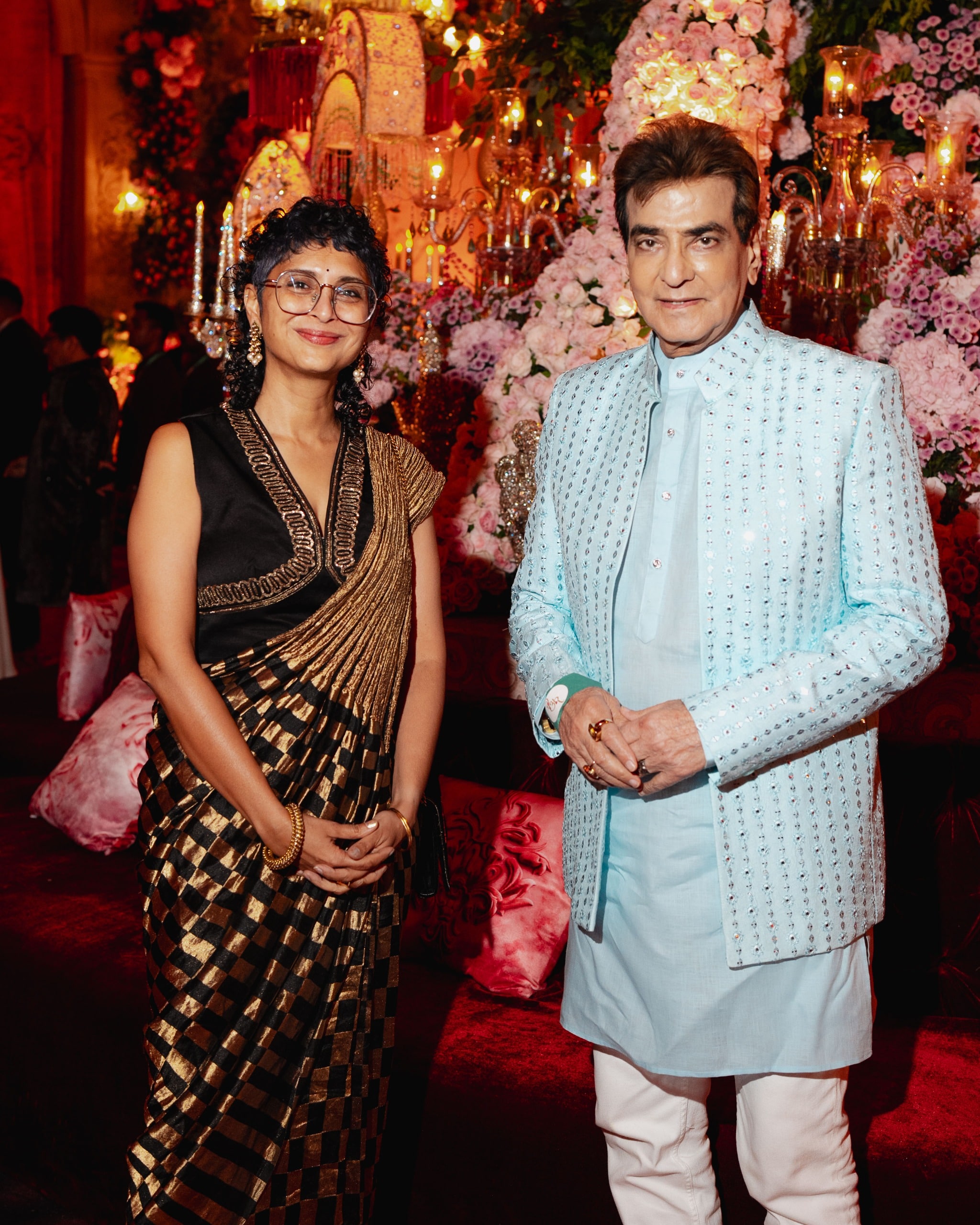 Kiran Rao seen with Jeetendra.