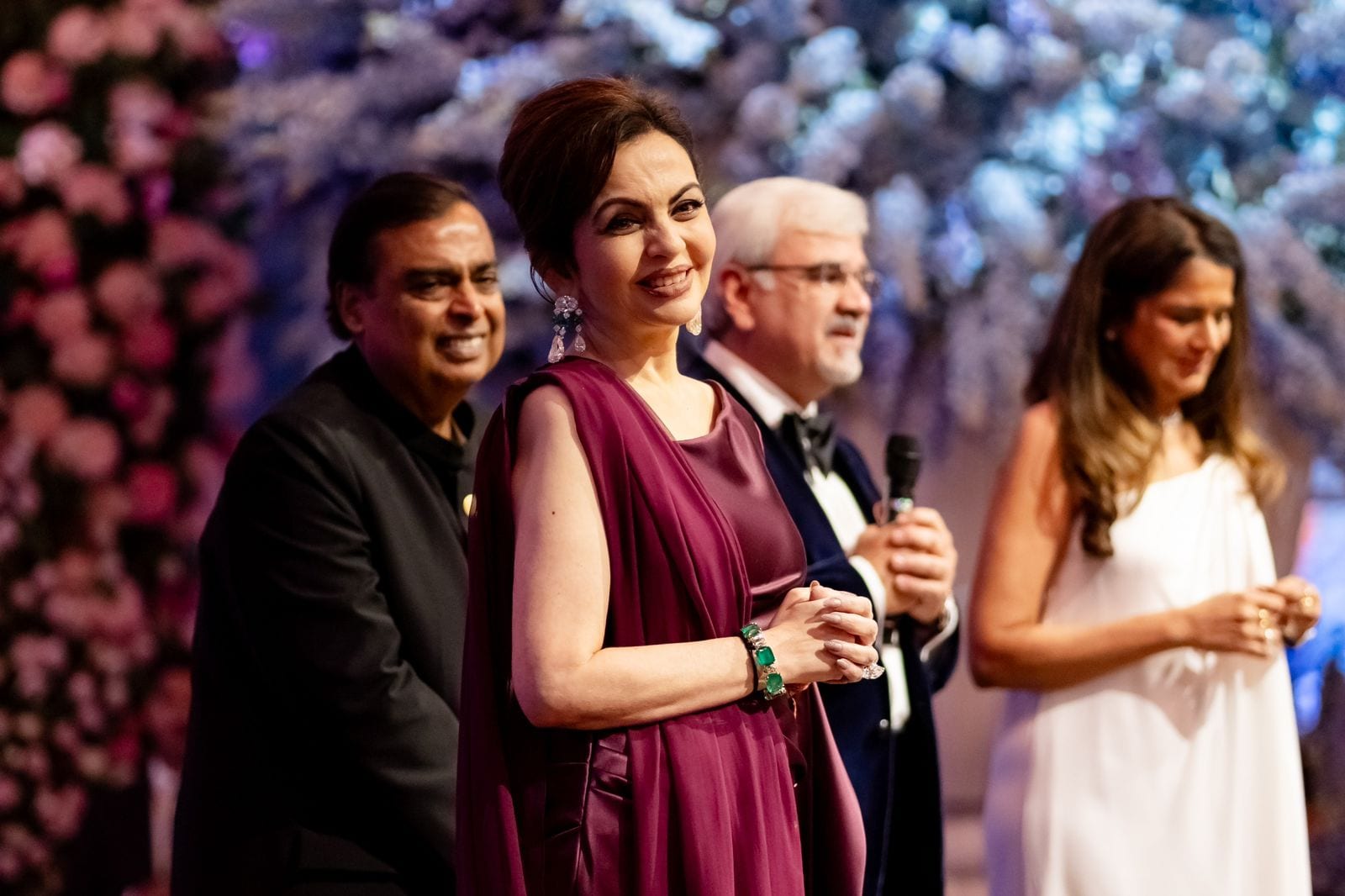 Nita Ambani captured in the frame.