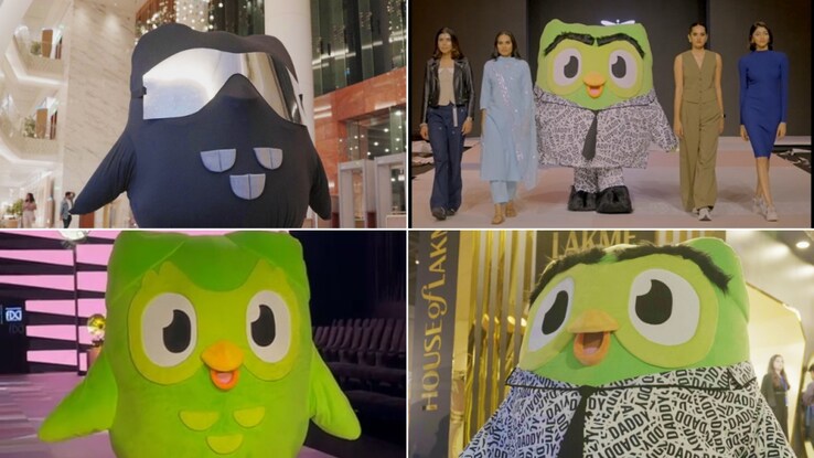 Digitas India takes Duolingo mascot to Lakme Fashion Week
