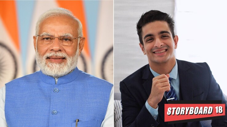 BeerBiceps aka Ranveer Allahbadia receives 'Disruptor of the Year' award from PM Modi