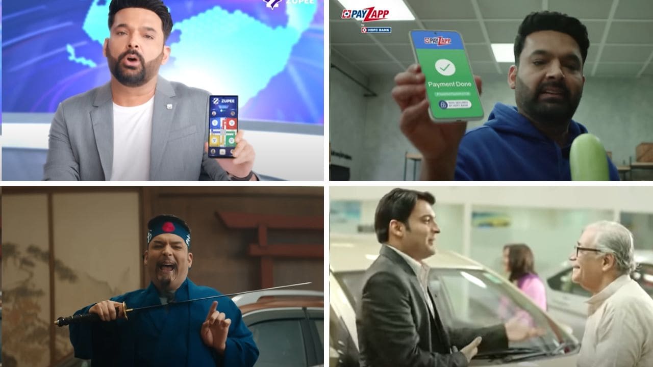 Kapil Sharma's journey from a stand-up comedian to a renowned actor and brand ambassador is a testament to his talent and versatility. His ability to connect with audiences across different mediums, be it television, films, or advertisements, has made him a beloved figure in Indian entertainment. (Stills from the ads)