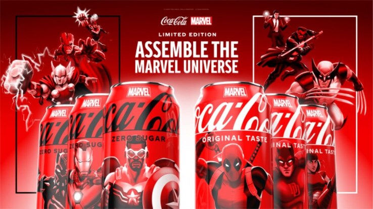 Marvel and Coca-Cola roll out 'Coca-Cola x Marvel: The Heroes' campaign