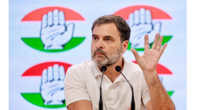 Congress vows to curb government censorship powers on media: Rahul Gandhi