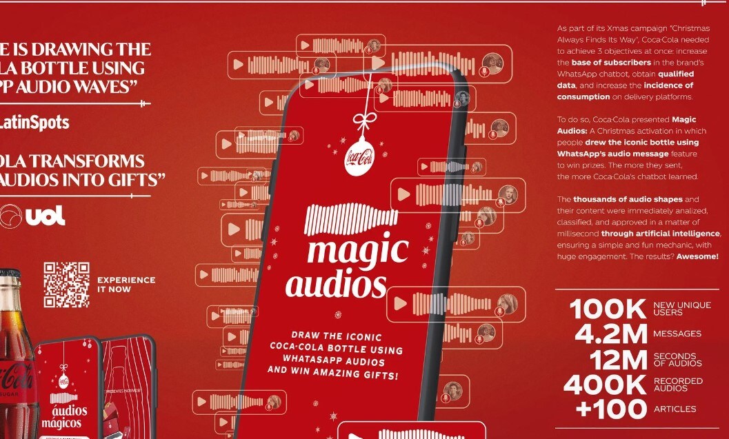 Viewers were quick to draw comparison between Coca-Cola Brazil's Magic Audios campaign from 2023 with Swiggy's 2019 Voice of Hunger activation for a specific reason, as pointed out by one of the minds behind the campaign.