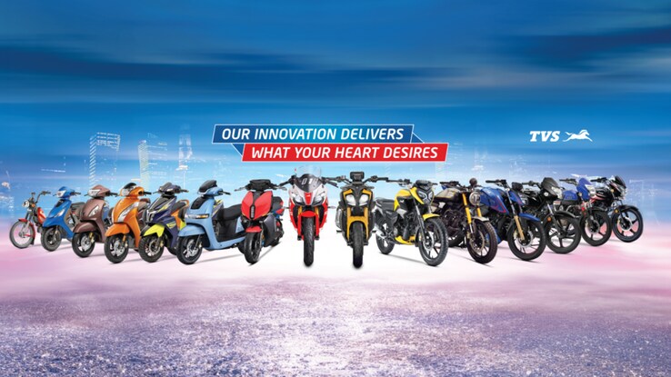 TVS Motor Company registers its highest ever sales in FY 2023-24