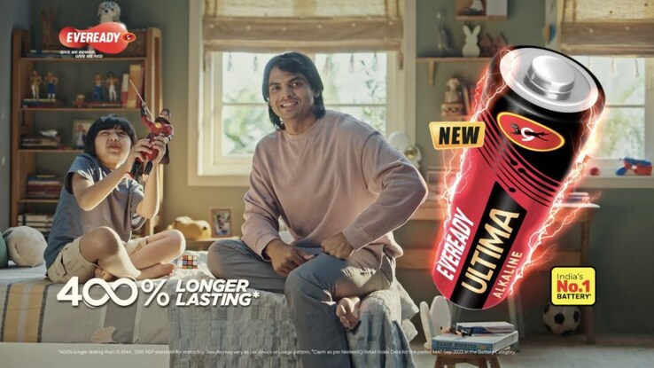 Eveready Industries launches new campaign with  Neeraj Chopra
