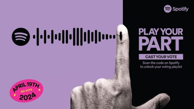 Spotify encourages eligible Indian citizens to vote in 2024 general election via 'Play Your Part'
