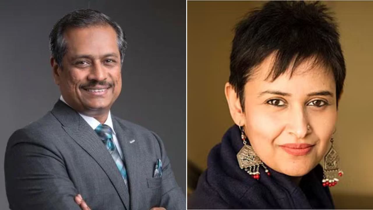 Sameer Nagpal, COO of Dalmia Cement, and Ritu Sharda, Chief Creative Officer for Ogilvy India's Northern Operations.