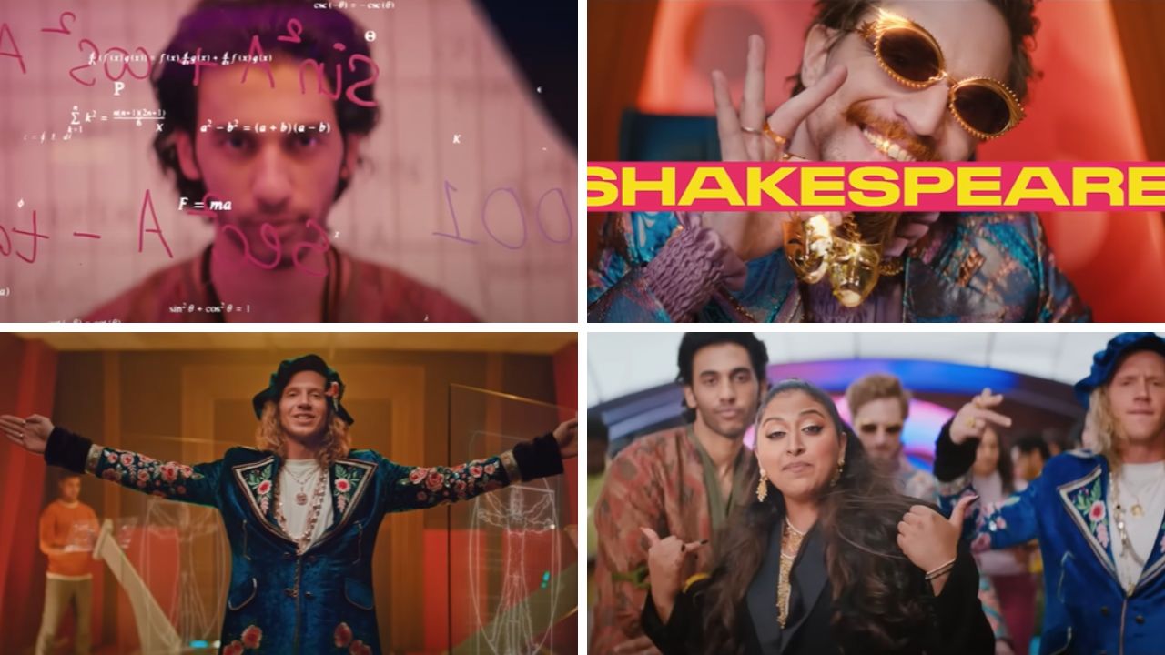 Dentsu Creative India has created music film featuring Raja Kumari, a Grammy-nominated Indian American rapper and singer, who delivers a rap showcasing the opportunities and culture at Amdocs. Additionally, the film highlights the contributions of three historical figures renowned for their extraordinary achievements: William Shakespeare, Aryabhata, and Leonardo Da Vinci. (Stills from the video)