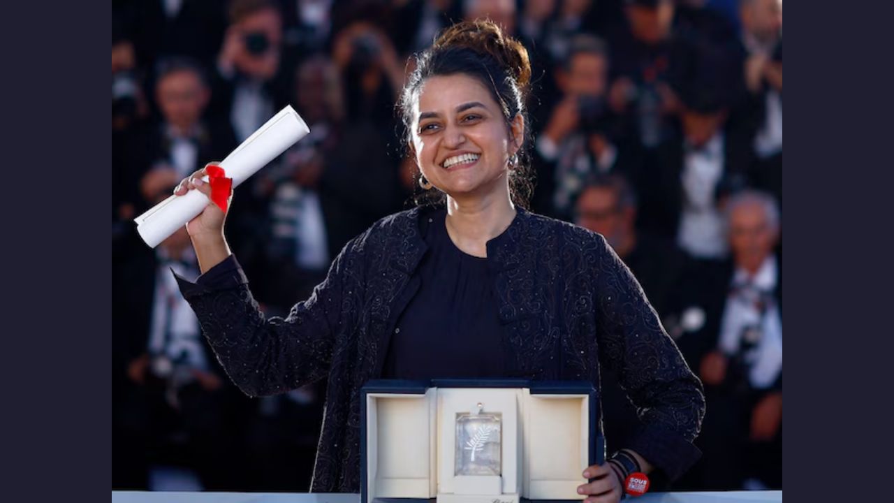 With this win, Payal Kapadia, an FTII alumnus, becomes the first Indian to bag this prestigious award. This comes after 30 years when Shaji N Karun’s Swaham competed for the highest honour. (Image source: News18)