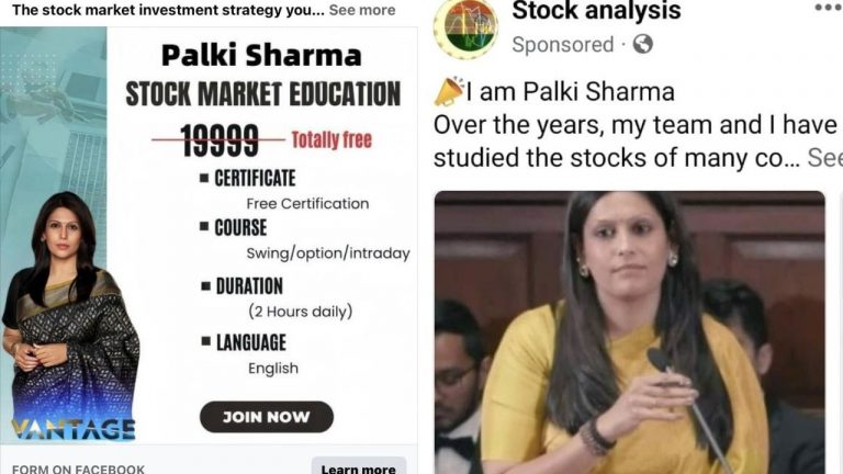 Scam alert! Fake ads impersonating Palki Sharma of Firstpost